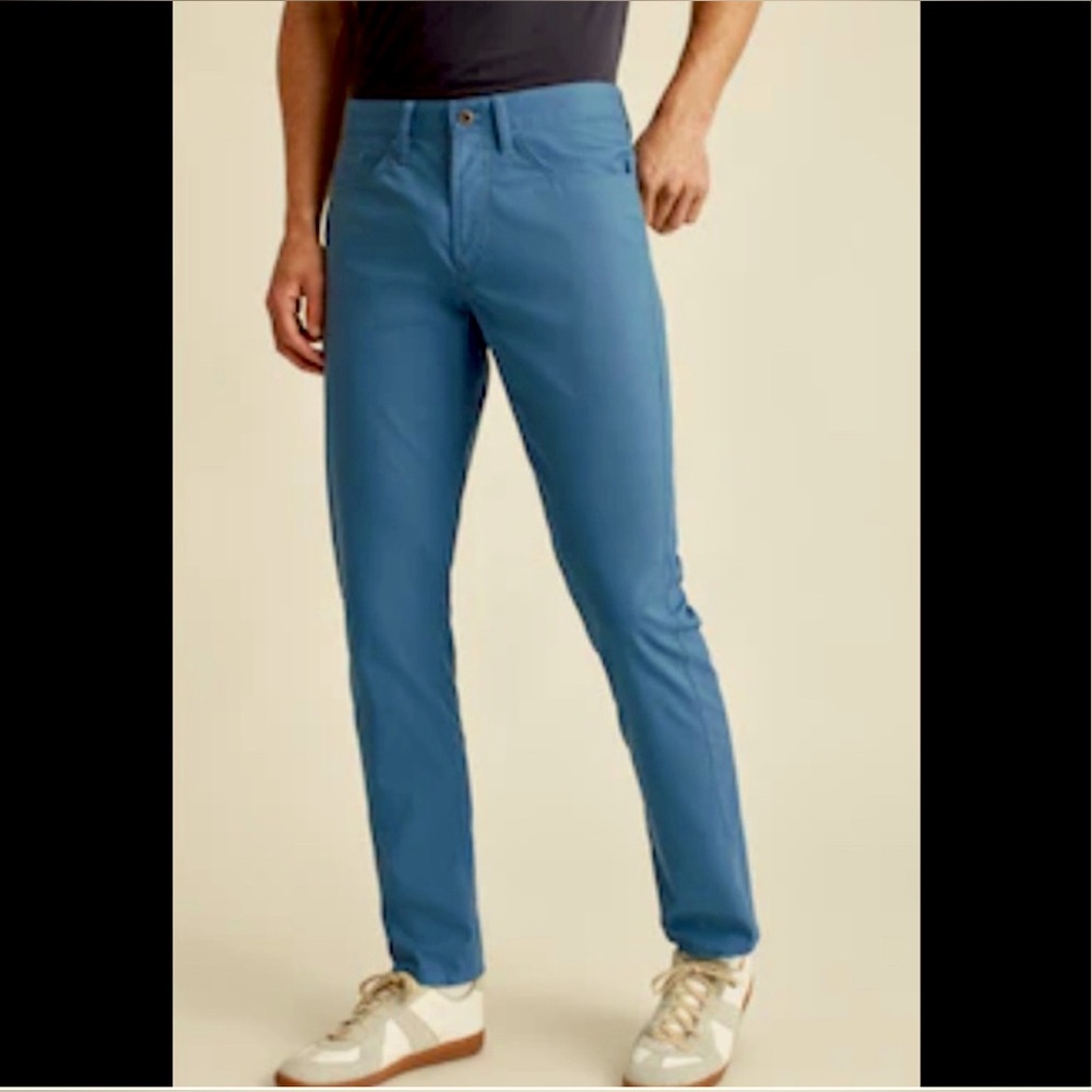 BONOBOS Men's Highland Tour Pant in Blue.